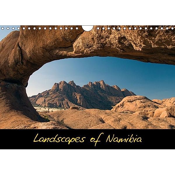 Landscapes of Namibia / UK-Version (Wall Calendar 2017 DIN A4 Landscape), Frauke Scholz