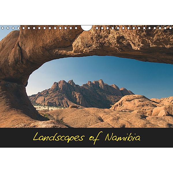 Landscapes of Namibia / UK-Version (Wall Calendar 2019 DIN A4 Landscape), Frauke Scholz
