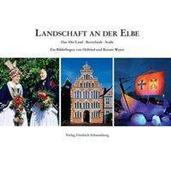 Landschaft an der Elbe