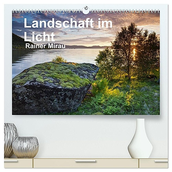 Landschaft im Licht (hochwertiger Premium Wandkalender 2024 DIN A2 quer), Kunstdruck in Hochglanz, Rainer Mirau