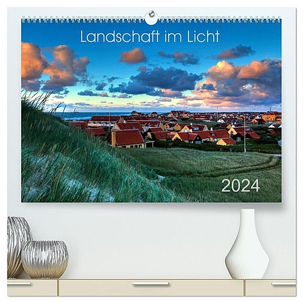 Landschaft im Licht (hochwertiger Premium Wandkalender 2024 DIN A2 quer), Kunstdruck in Hochglanz, Dr. Oliver Schwenn