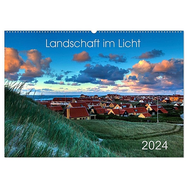 Landschaft im Licht (Wandkalender 2024 DIN A2 quer), CALVENDO Monatskalender, Dr. Oliver Schwenn