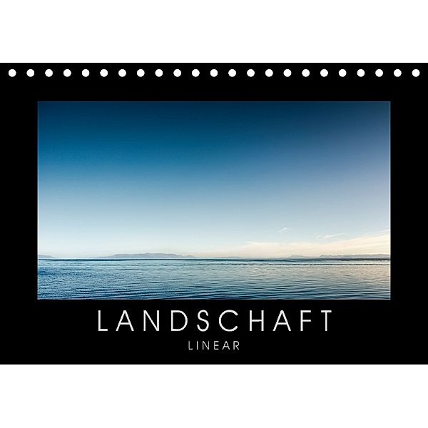 LANDSCHAFT LINEAR (Tischkalender 2018 DIN A5 quer), Gabi Kürvers