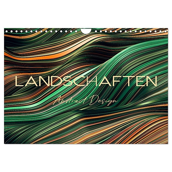 Landschaften Abstract Design (Wandkalender 2024 DIN A4 quer), CALVENDO Monatskalender, Peter Roder