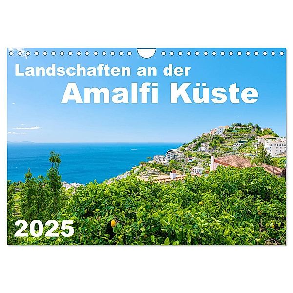 Landschaften an der Amalfi Küste (Wandkalender 2025 DIN A4 quer), CALVENDO Monatskalender, Calvendo, Alessandro Tortora