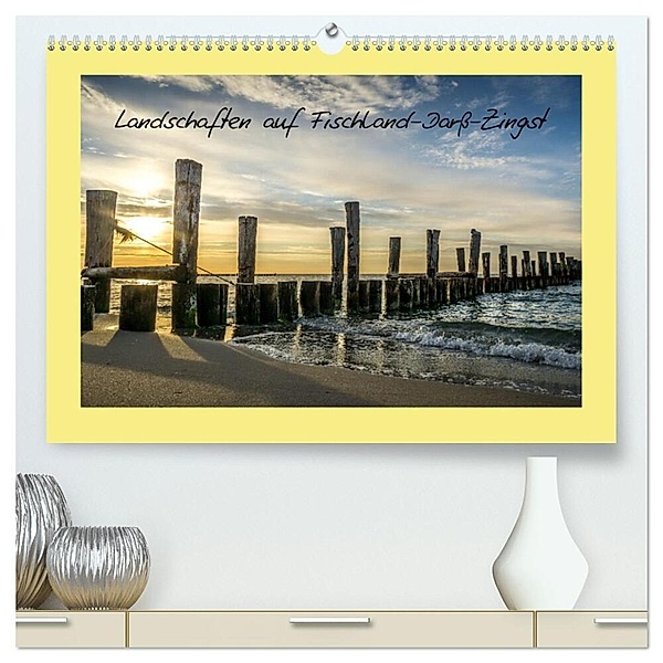 Landschaften auf Fischland-Darß-Zingst (hochwertiger Premium Wandkalender 2024 DIN A2 quer), Kunstdruck in Hochglanz, Werner Gruse