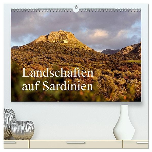 Landschaften auf Sardinien (hochwertiger Premium Wandkalender 2024 DIN A2 quer), Kunstdruck in Hochglanz, Benny Trapp
