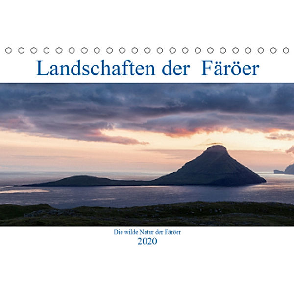 Landschaften Der Färöer (Tischkalender 2020 DIN A5 quer), Andreas Klesse