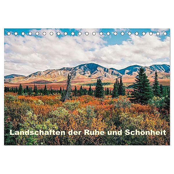 Landschaften der Ruhe und Schönheit (Tischkalender 2024 DIN A5 quer), CALVENDO Monatskalender, T. L. Treadway