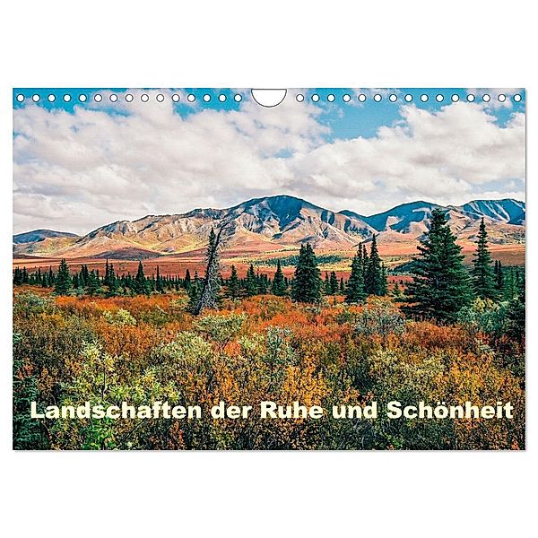 Landschaften der Ruhe und Schönheit (Wandkalender 2024 DIN A4 quer), CALVENDO Monatskalender, T. L. Treadway