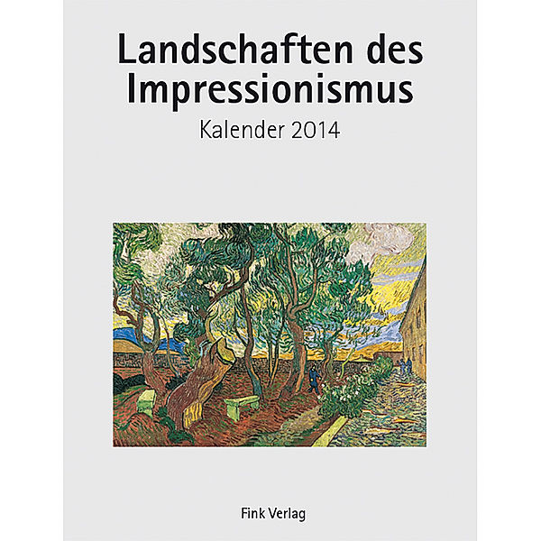 Landschaften des Impressionismus, Postkartenkalender 2014