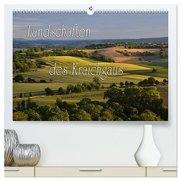 Landschaften des Kraichgaus (hochwertiger Premium Wandkalender 2024 DIN A2 quer), Kunstdruck in Hochglanz, Monika Reiter