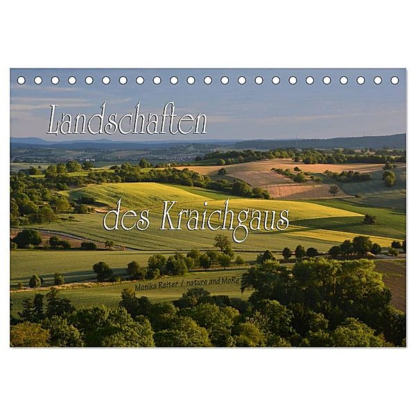 Landschaften des Kraichgaus (Tischkalender 2024 DIN A5 quer), CALVENDO Monatskalender, Monika Reiter