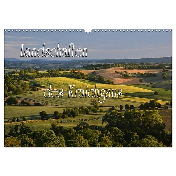 Landschaften des Kraichgaus (Wandkalender 2024 DIN A3 quer), CALVENDO Monatskalender, Monika Reiter
