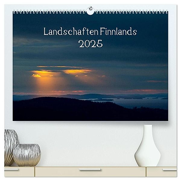 Landschaften Finnlands (hochwertiger Premium Wandkalender 2025 DIN A2 quer), Kunstdruck in Hochglanz, Calvendo, www.sojombo.de