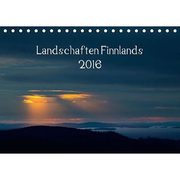 Landschaften Finnlands (Tischkalender 2016 DIN A5 quer), sojombo