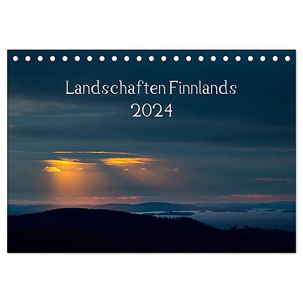 Landschaften Finnlands (Tischkalender 2024 DIN A5 quer), CALVENDO Monatskalender, www.sojombo.de