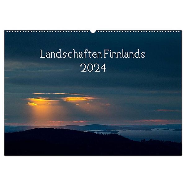 Landschaften Finnlands (Wandkalender 2024 DIN A2 quer), CALVENDO Monatskalender, www.sojombo.de