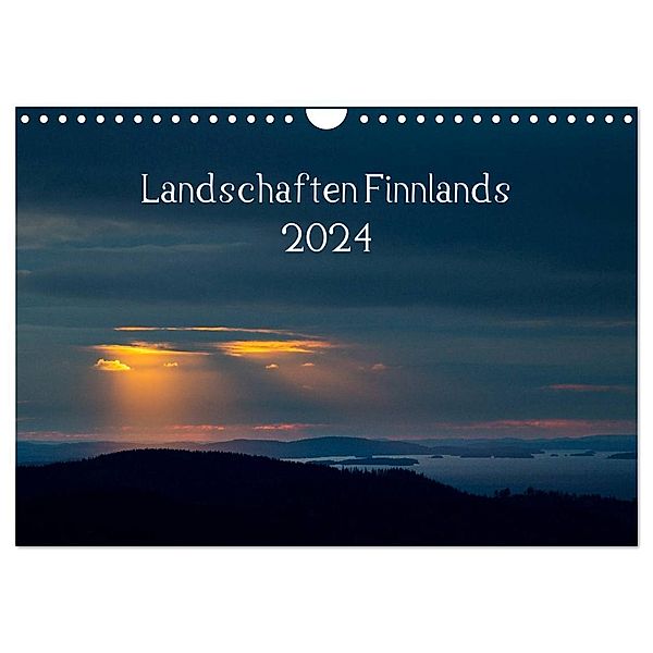 Landschaften Finnlands (Wandkalender 2024 DIN A4 quer), CALVENDO Monatskalender, www.sojombo.de