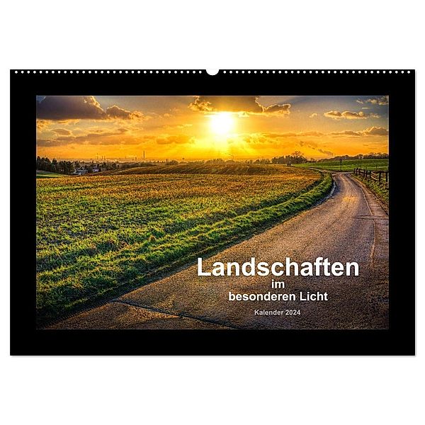 Landschaften im besonderen Licht (Wandkalender 2024 DIN A2 quer), CALVENDO Monatskalender, Markus Landsmann