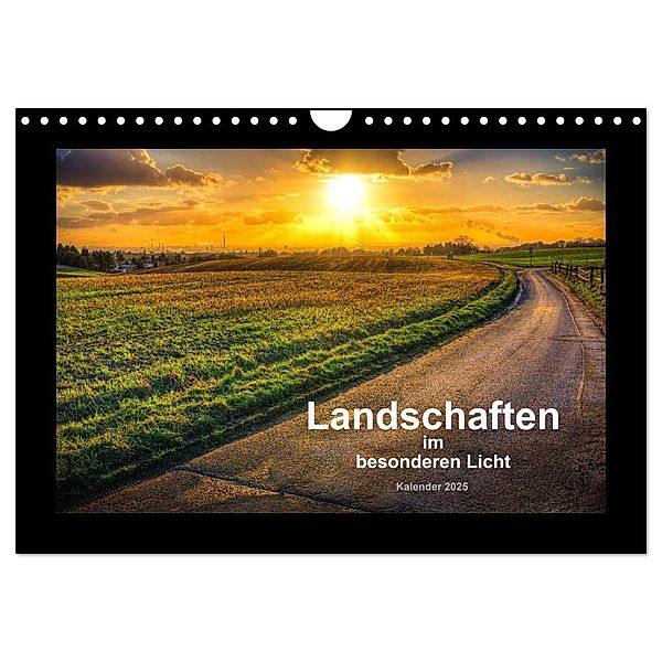 Landschaften im besonderen Licht (Wandkalender 2025 DIN A4 quer), CALVENDO Monatskalender, Calvendo, Markus Landsmann