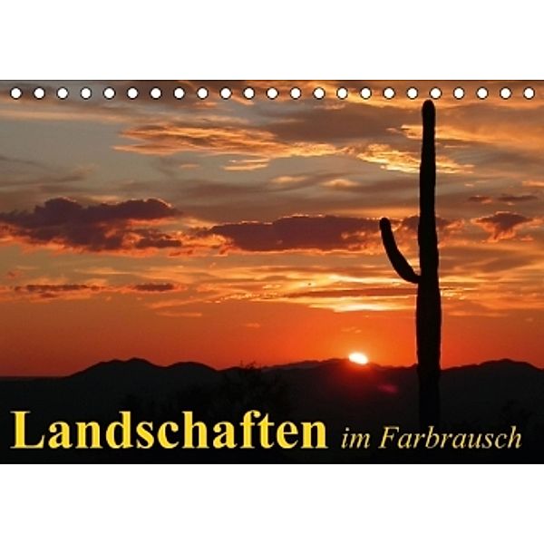 Landschaften im Farbrausch (Tischkalender 2015 DIN A5 quer), Elisabeth Stanzer