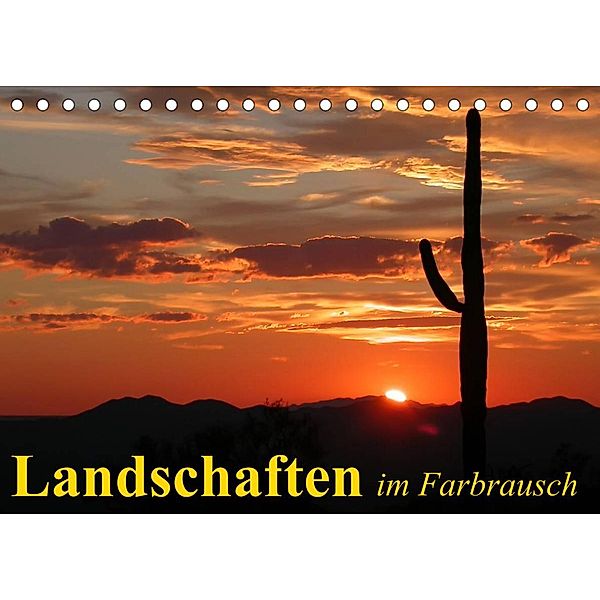 Landschaften im Farbrausch (Tischkalender 2023 DIN A5 quer), Elisabeth Stanzer