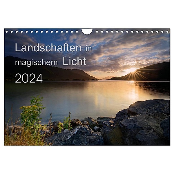 Landschaften im magischen Licht (Wandkalender 2024 DIN A4 quer), CALVENDO Monatskalender, Chris Müller