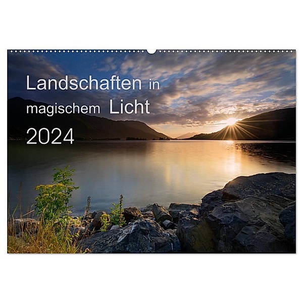 Landschaften im magischen Licht (Wandkalender 2024 DIN A2 quer), CALVENDO Monatskalender, Chris Müller