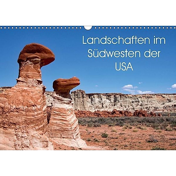 Landschaften im Südwesten der USA (Wandkalender 2017 DIN A3 quer), U. Gernhoefer