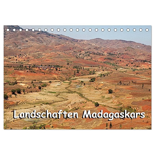 Landschaften Madagaskars (Tischkalender 2024 DIN A5 quer), CALVENDO Monatskalender, Willy Brüchle
