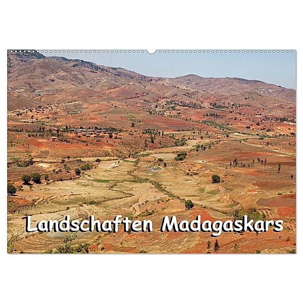 Landschaften Madagaskars (Wandkalender 2024 DIN A2 quer), CALVENDO Monatskalender, Willy Brüchle