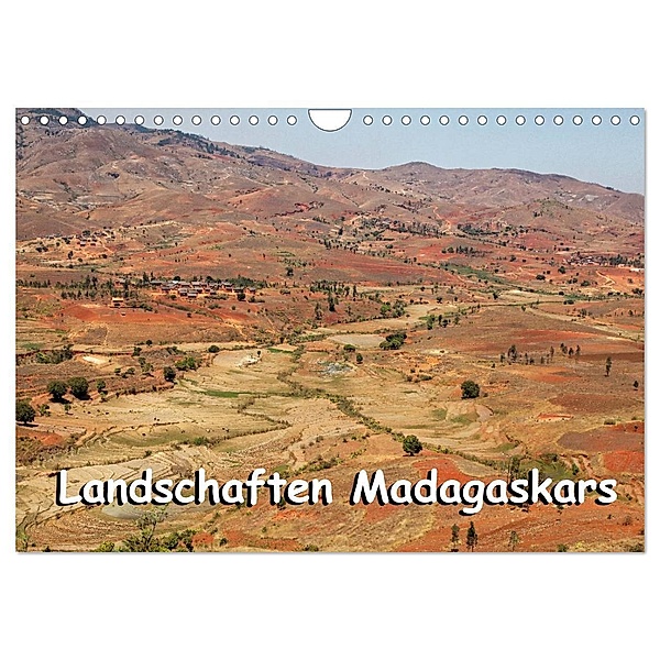 Landschaften Madagaskars (Wandkalender 2024 DIN A4 quer), CALVENDO Monatskalender, Willy Brüchle