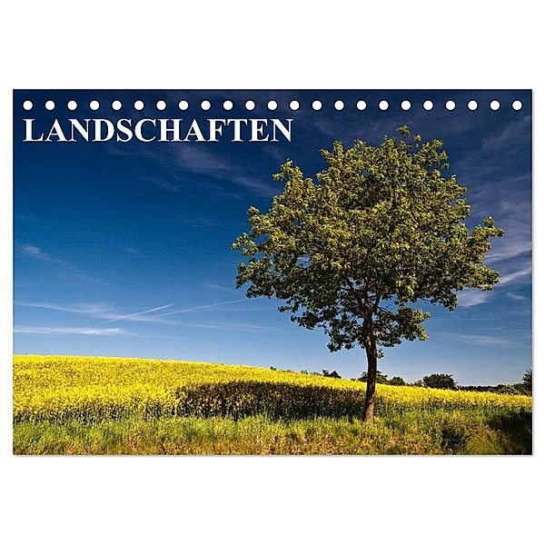 Landschaften (Tischkalender 2024 DIN A5 quer), CALVENDO Monatskalender, Rico Ködder