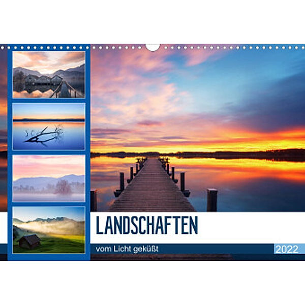 Landschaften vom Licht geküßt (Wandkalender 2022 DIN A3 quer), Hiacynta Hess