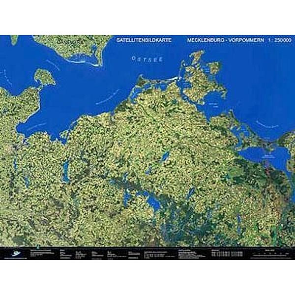 Landschaften/Weltraum MVP Satellitenbildkarte