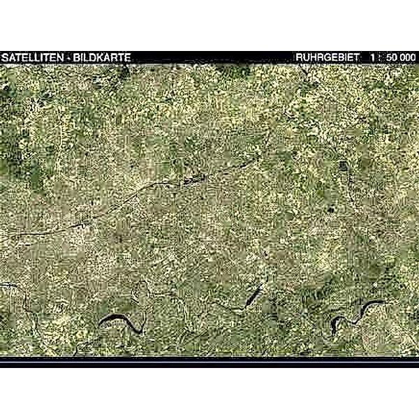 Landschaften/Weltraum Ruhrgebiet Satellitenbildkarte