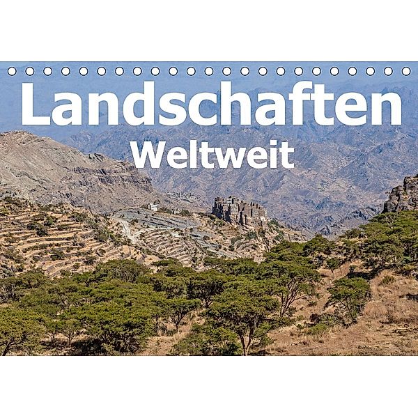 Landschaften - Weltweit (Tischkalender 2021 DIN A5 quer), Thomas Leonhardy