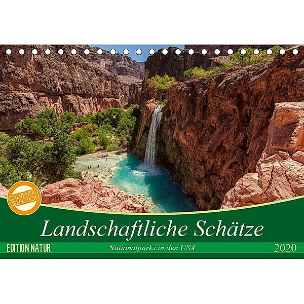 Landschaftliche Schätze (Tischkalender 2020 DIN A5 quer), Patrick Leitz