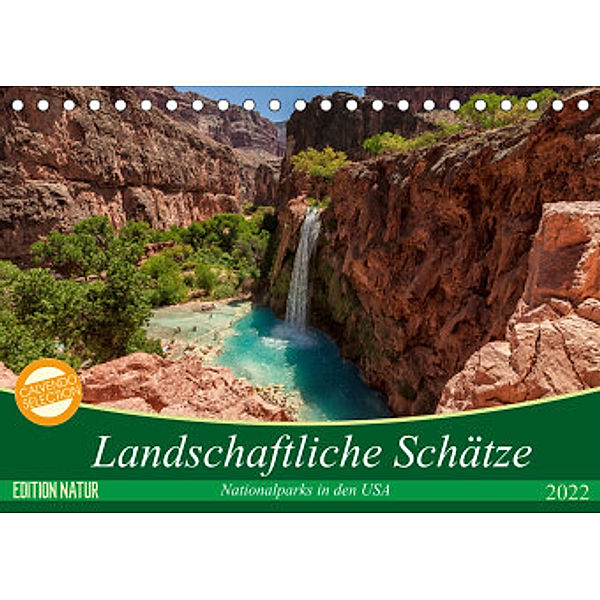 Landschaftliche Schätze (Tischkalender 2022 DIN A5 quer), Patrick Leitz