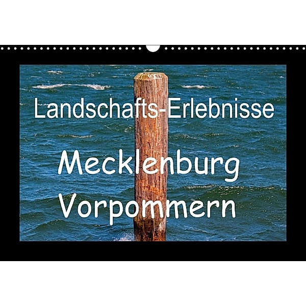 Landschafts-Erlebnisse Mecklenburg Vorpommern (Wandkalender immerwährend DIN A3 quer), Gabi Kaula