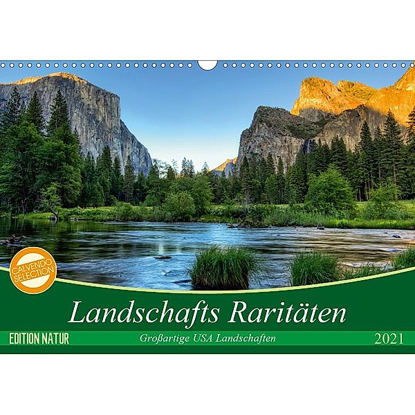 Landschafts Raritäten - Großartige USA Landschaften (Wandkalender 2021 DIN A3 quer), Patrick Leitz
