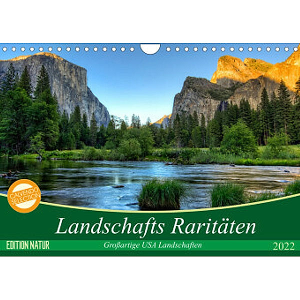 Landschafts Raritäten - Großartige USA Landschaften (Wandkalender 2022 DIN A4 quer), Patrick Leitz