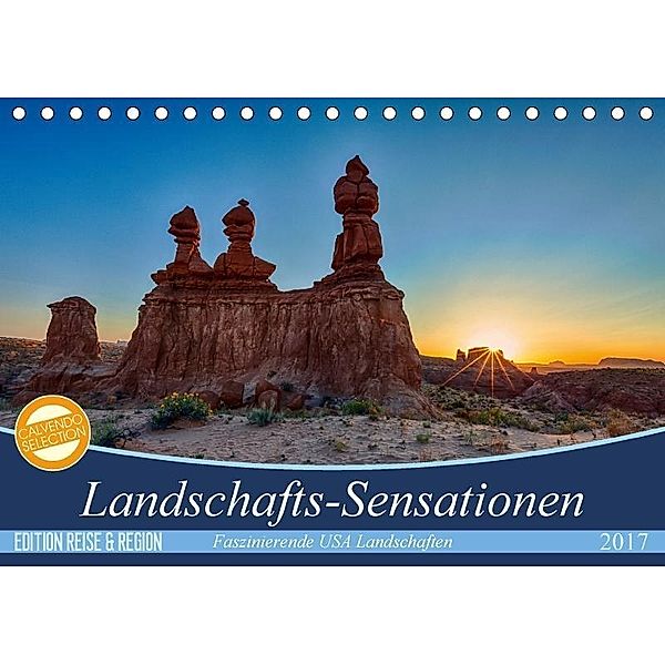 Landschafts-Sensationen (Tischkalender 2017 DIN A5 quer), Patrick Leitz