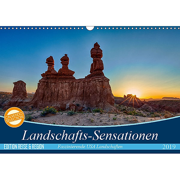 Landschafts-Sensationen (Wandkalender 2019 DIN A3 quer), Patrick Leitz