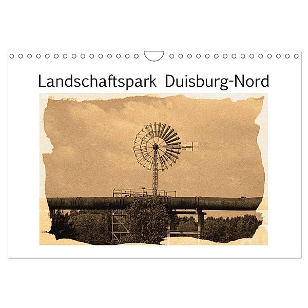 Landschaftspark Duisburg-Nord (Wandkalender 2024 DIN A4 quer), CALVENDO Monatskalender, VB-Bildermacher