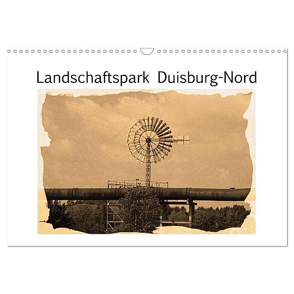 Landschaftspark Duisburg-Nord (Wandkalender 2024 DIN A3 quer), CALVENDO Monatskalender, VB-Bildermacher