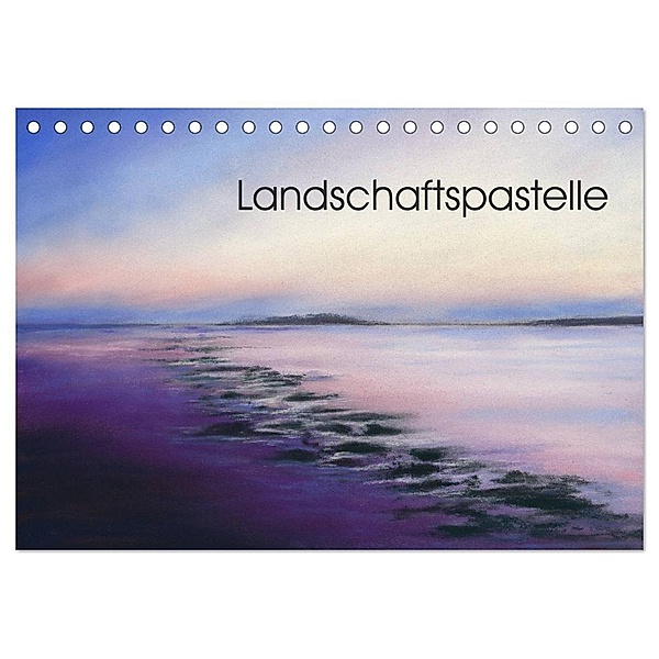Landschaftspastelle (Tischkalender 2024 DIN A5 quer), CALVENDO Monatskalender, Jitka Krause