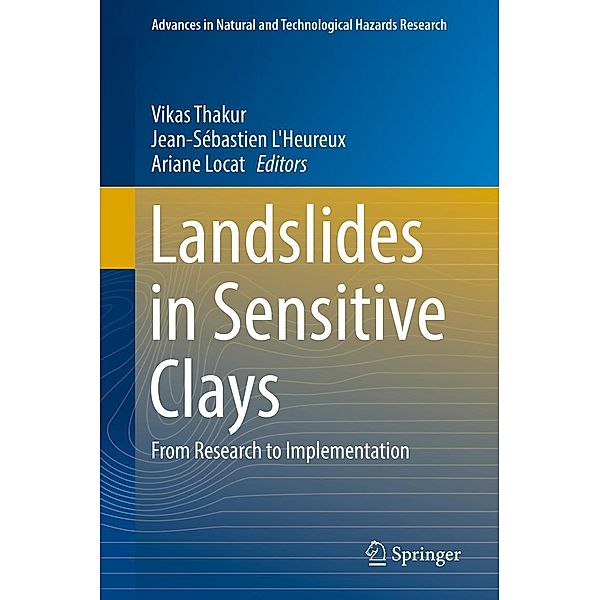 Landslides in Sensitive Clays / Advances in Natural and Technological Hazards Research Bd.46