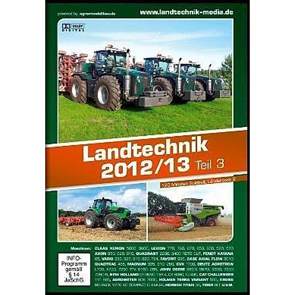 Landtechnik 2012/13, 1 DVD